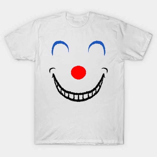 Cartoon Eyes - Clown T-Shirt by TheWanderingFools